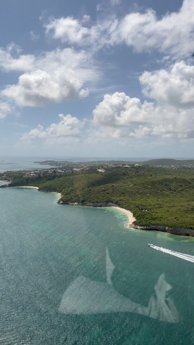 Views from Calvin Helicopter in Antigua